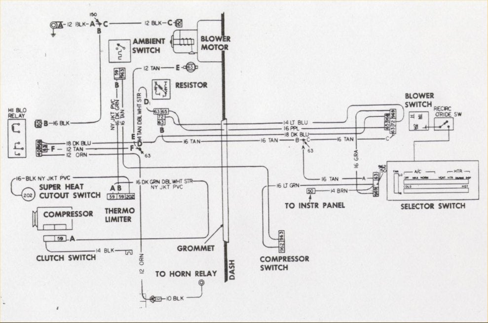 Camaro Air Conditioning System information and restoration